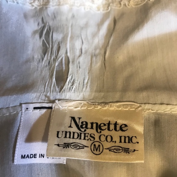 Vintage Bed Jacket Light Powder Blue with Lace - Picture 5 of 11